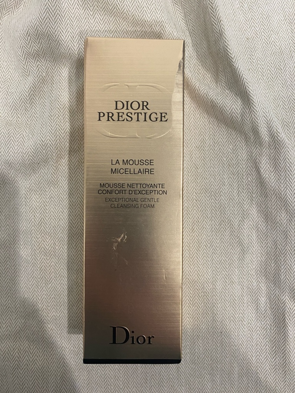 Dior Prestige La Mousse Micellaire - Champagne Gold & Black
